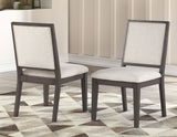 Mila 6 Piece Set(Table, Bench & 4 Side Chairs) from Steve Silver - Luna Furniture