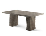 Mila 60-78 Inch Dining Table w/18″ Leaf from Steve Silver - Luna Furniture