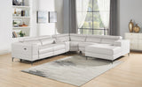 MILANO PEARL - 6PC Power Reclining Sectional - MILANO PEARL