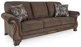 Miltonwood Sofa and Loveseat in Teak - PKG007350