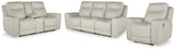 Mindanao Sofa, Loveseat and Recliner in Coconut - PKG015553