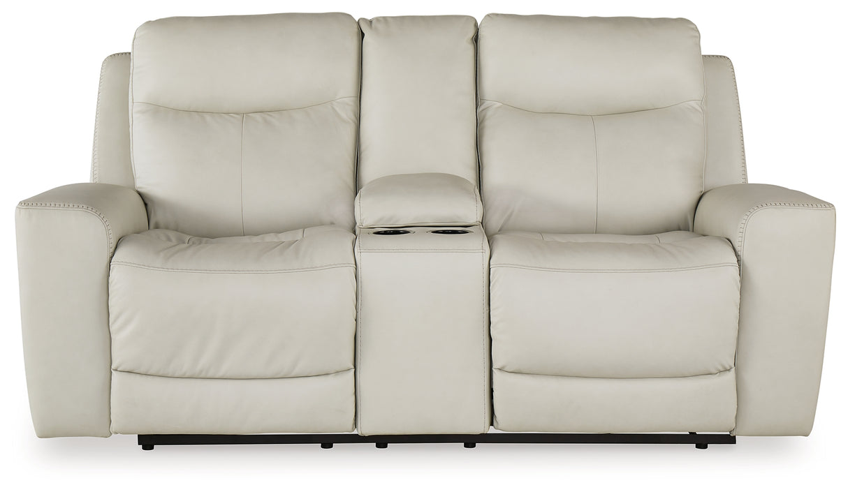 Mindanao Sofa, Loveseat and Recliner in Coconut - PKG015553