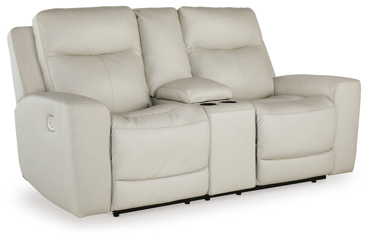 Mindanao Sofa, Loveseat and Recliner in Coconut - PKG015553