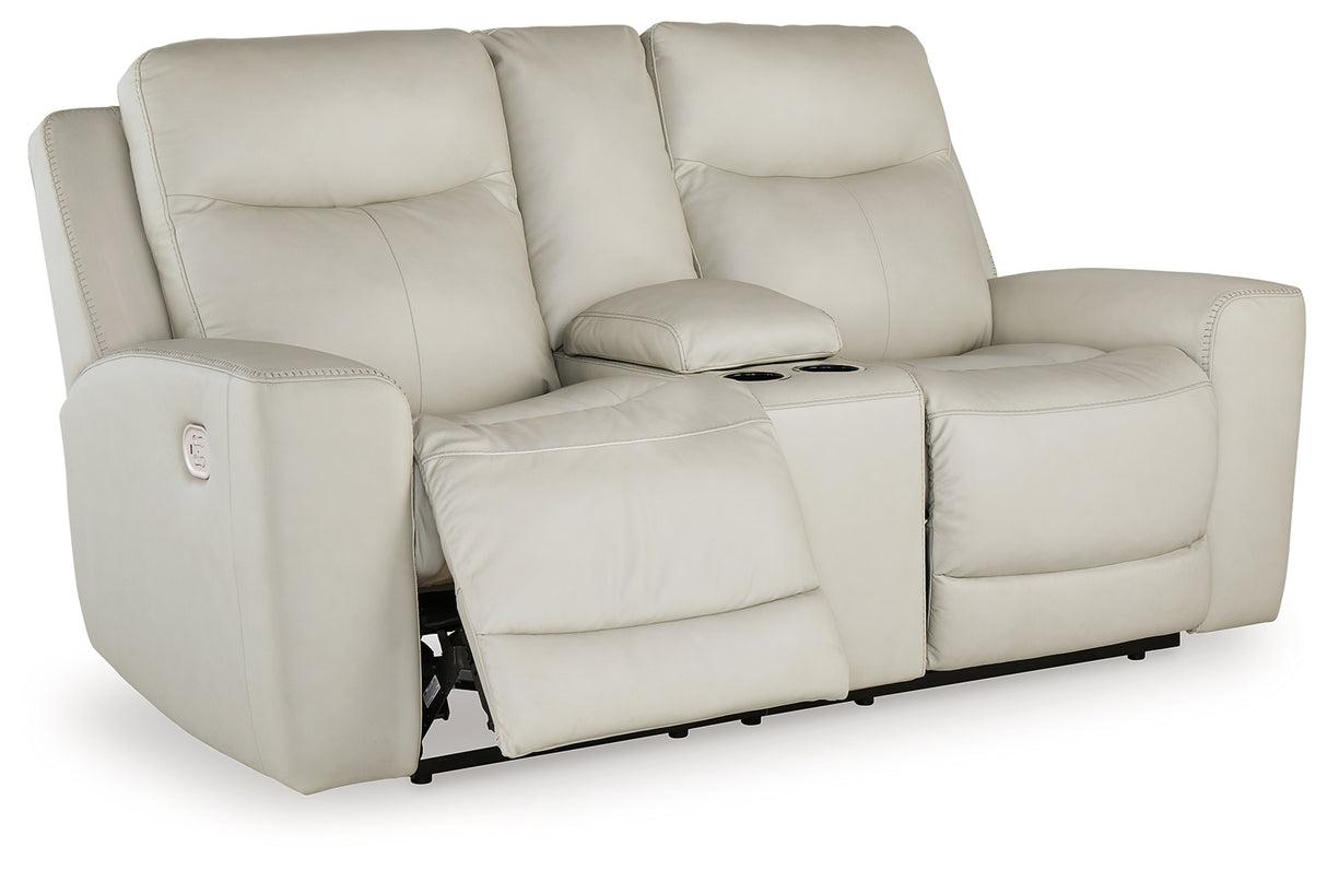 Mindanao Sofa, Loveseat and Recliner in Coconut - PKG015553