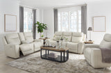 Mindanao Sofa, Loveseat and Recliner in Coconut - PKG015553