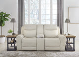 Mindanao Sofa, Loveseat and Recliner in Coconut - PKG015553