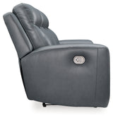 Mindanao Sofa, Loveseat and Recliner in Steel - PKG015551