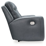 Mindanao Sofa, Loveseat and Recliner in Steel - PKG015551