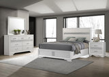 Miranda White 4-Piece California King Bedroom Set from Coaster - Luna Furniture