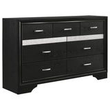 Miranda Black 5-Piece California King Bedroom Set from Coaster - Luna Furniture