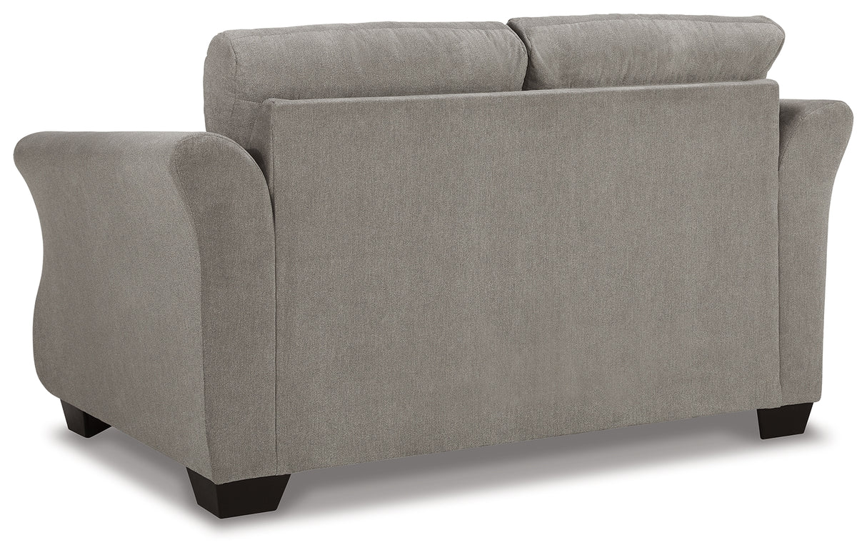 Miravel Sofa and Loveseat in Slate - PKG015079