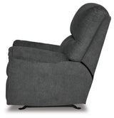 Miravel Sofa, Loveseat and Recliner in Gunmetal - PKG015076