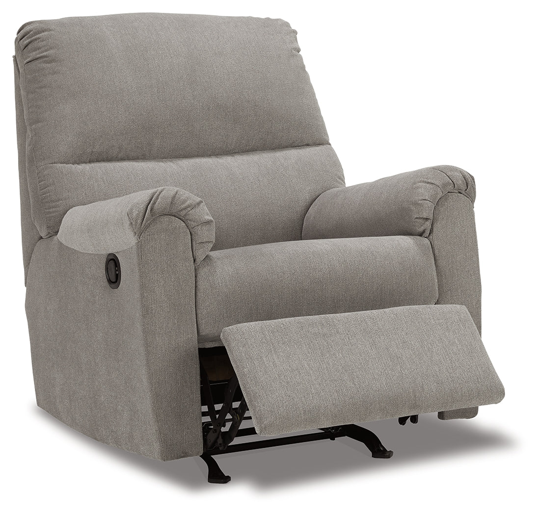 Miravel Sofa, Loveseat and Recliner in Slate - PKG015080