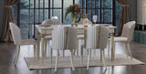 Mistral 6114 Dining Chair 2Pcs (Opak White/Duca Cream) - 20-MIS-DINING CHAIR-2PCS