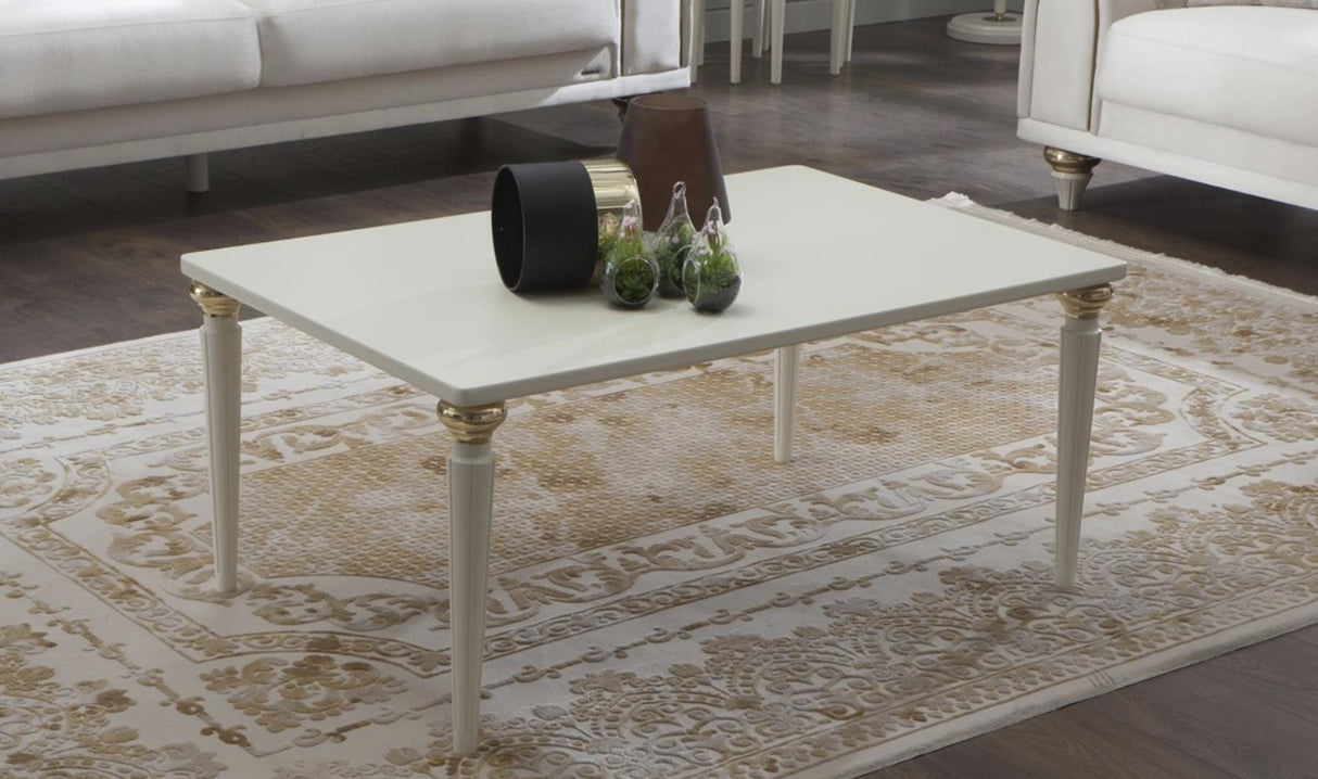 Mistral Coffee Table (Opak White) 1 Piece - 85-MIS-COFFEE TABLE