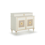 Mistral Opak White Dresser from Bellona - Luna Furniture