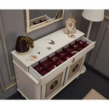 Mistral Opak White Dresser from Bellona - Luna Furniture