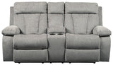 Mitchiner Sofa, Loveseat and Recliner in Fog from Ashley - Luna Furniture