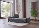 Mocca Sectional (Selma Gray)  3 Pieces - 15-MOC-202510-05-0