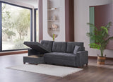 Mocca Sectional (Selma Gray)  3 Pieces - 15-MOC-202510-05-0