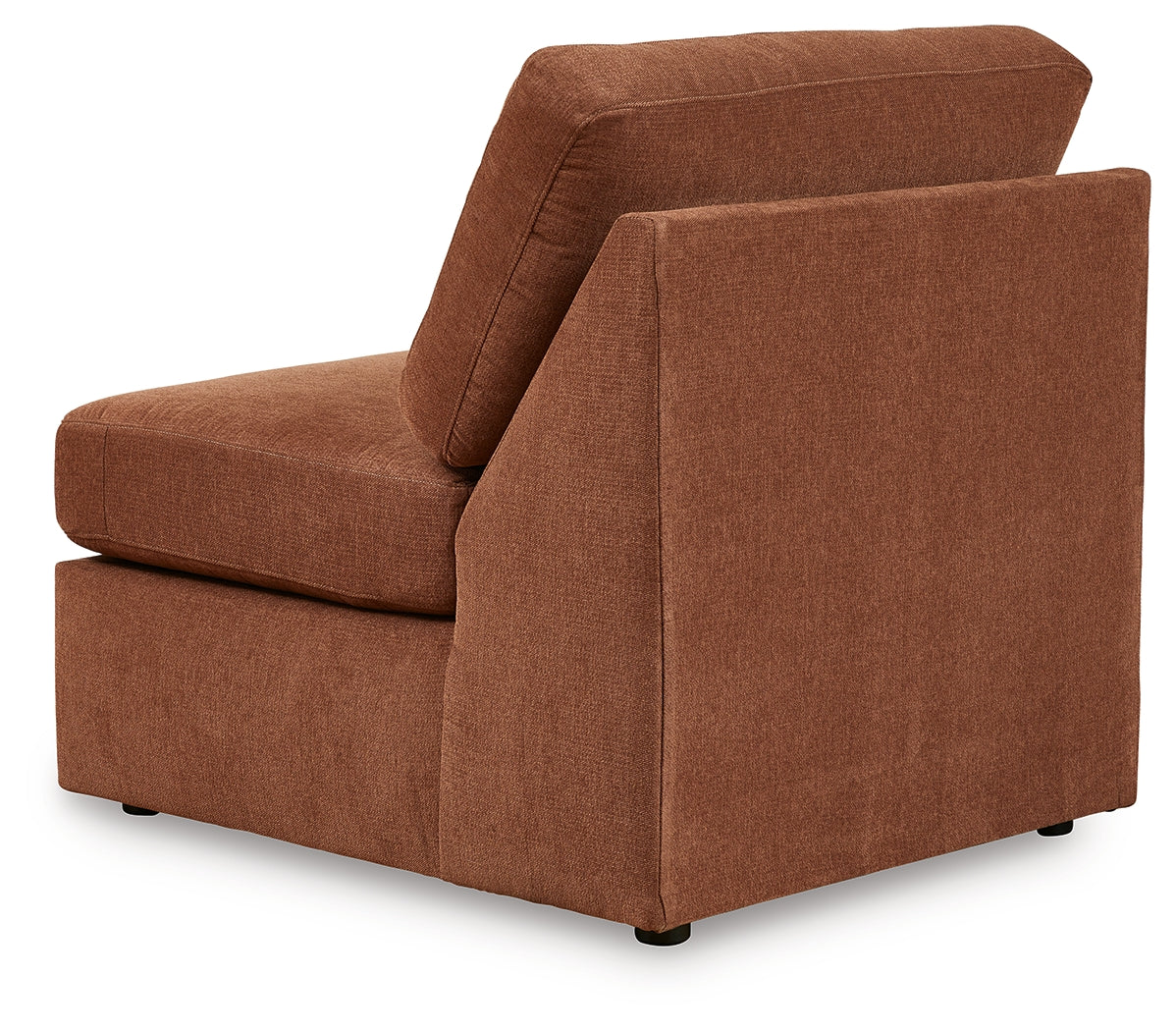 Modmax 4-Piece Sectional with Ottoman in Spice - PKG020732