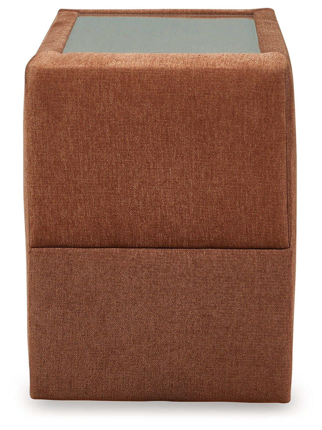 Modmax 4-Piece Sectional with Ottoman in Spice - PKG020741