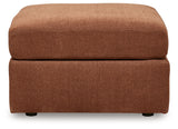 Modmax 4-Piece Sectional with Ottoman in Spice - PKG020741