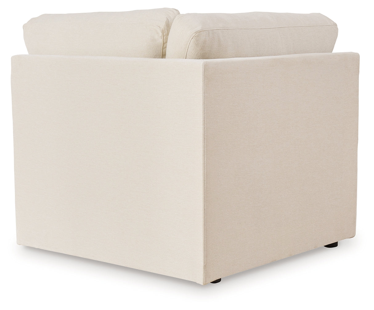 Modmax 6-Piece Sectional with Ottoman in Oyster - PKG020748