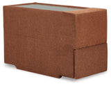 Modmax 6-Piece Sectional with Ottoman in Spice - PKG020734