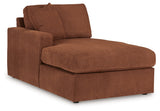 Modmax 6-Piece Sectional with Ottoman in Spice - PKG020735