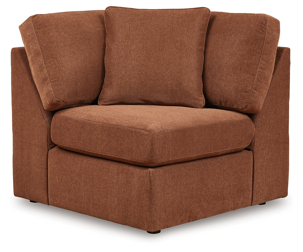 Modmax 6-Piece Sectional with Ottoman in Spice - PKG020735