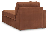 Modmax 6-Piece Sectional with Ottoman in Spice - PKG020735