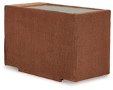 Modmax 6-Piece Sectional with Ottoman in Spice - PKG020735