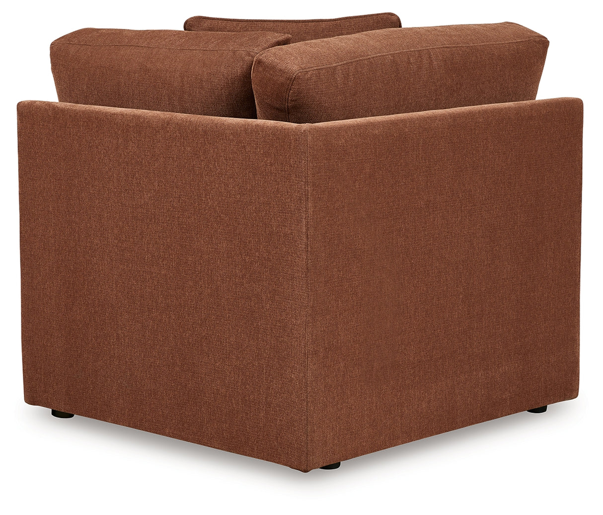 Modmax 6-Piece Sectional with Ottoman in Spice - PKG020736