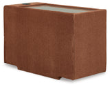 Modmax 6-Piece Sectional with Ottoman in Spice - PKG020737