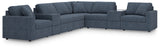 Modmax 8-Piece Sectional with Ottoman in Ink - PKG020669