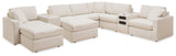 Modmax 8-Piece Sectional with Ottoman in Oyster - PKG020753