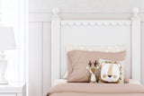 Mollviney Full Panel Headboard with Mirrored Dresser and 2 Nightstands in White from Ashley - Luna Furniture