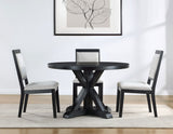 Molly 5-Piece 48-inch Round Dining Set(Table & 4 Side Chairs) from Steve Silver - Luna Furniture