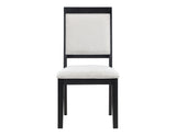 Molly Side Chair, Black from Steve Silver - Luna Furniture