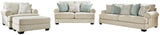 Monaghan Sofa, Loveseat, Chair and Ottoman in Sandstone from Ashley - Luna Furniture