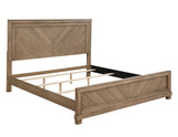 Montana 4-Piece King Set, Sand(King Bed, Nightstand, Dresser and Mirror) from Steve Silver - Luna Furniture