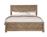 Montana 4-Piece King Set, Sand(King Bed, Nightstand, Dresser and Mirror) from Steve Silver - Luna Furniture