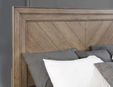 Montana 4-Piece Queen Set, Sand(King Bed, Nightstand, Dresser and Mirror) from Steve Silver - Luna Furniture