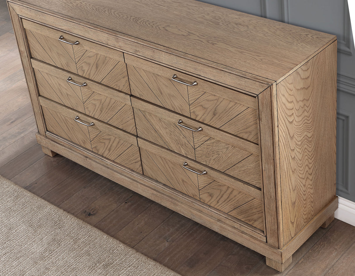 Montana Dresser and Mirror, Sand from Steve Silver - Luna Furniture