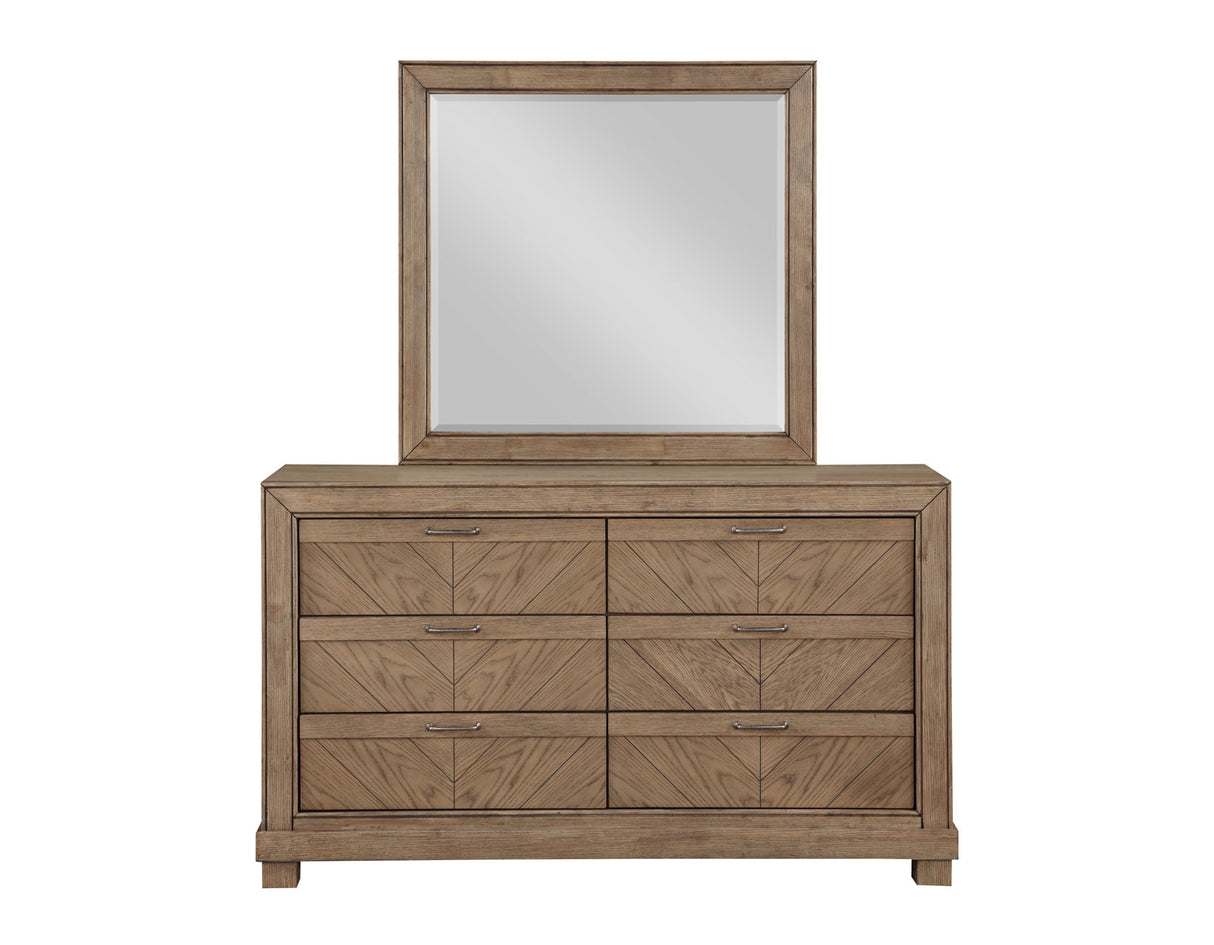 Montana Dresser and Mirror, Sand from Steve Silver - Luna Furniture