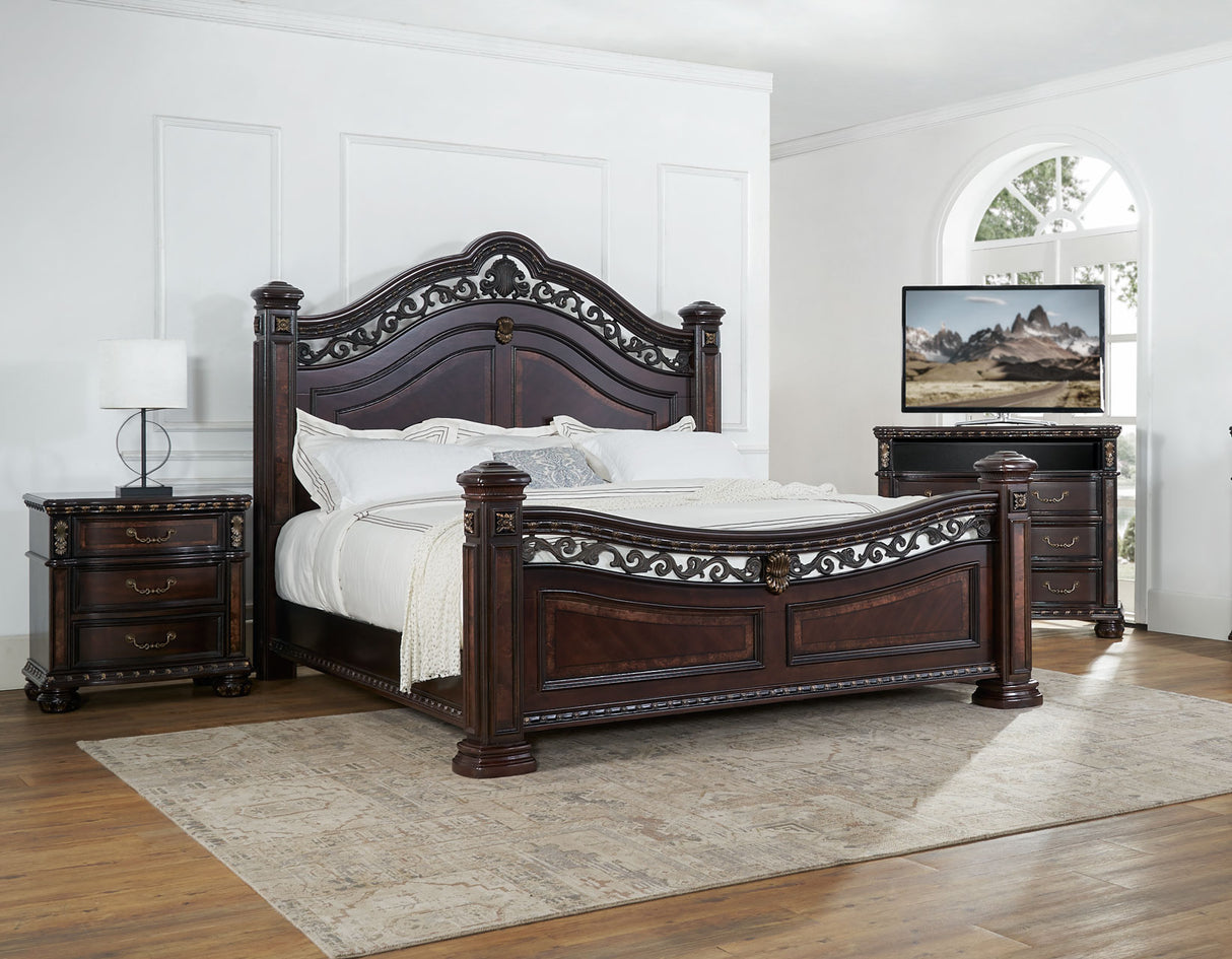 Monte Carlo King Bed - SET | RE163SS-143 | RE163SS-138 | RE163SS-144 | RE163SS-139 | RE163SS-142