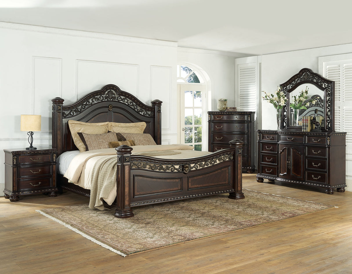 Monte Carlo King Bed - SET | RE163SS-143 | RE163SS-138 | RE163SS-144 | RE163SS-139 | RE163SS-142