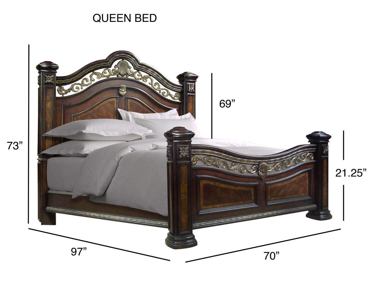 Monte Carlo Queen Bed from Steve Silver - Luna Furniture