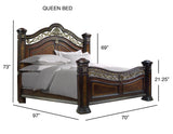 Monte Carlo Queen Bed from Steve Silver - Luna Furniture